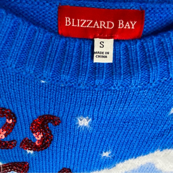BLIZZARD BAY Après Ski Holiday Sweater Women’s Size Small - Picture 5 of 5